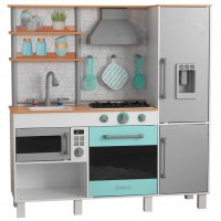 Bucataria Gourmet Chef Play Kitchen de joaca pentru copii - Kidkraft 53421 cu sistem EZ Kraft Assembly Bucataria Gourmet Chef Play Kitchen de joaca pentru copii - Kidkraft 53421 cu sistem EZ Kraft Assembly